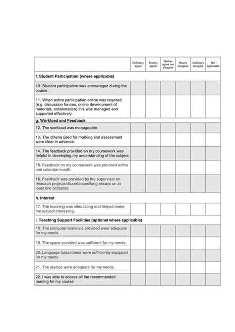 questionnaire form  word   formats page
