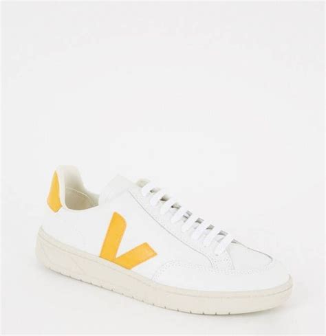 veja   leather sneakers wit schoenennl