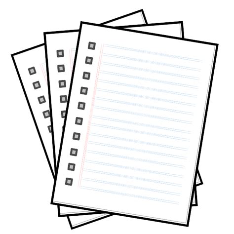 clipart research paper clip art library