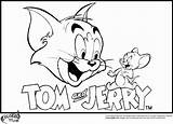 Cartoon Characters Printable Coloring Pages Drawings Jerry Tom Disney Drawing sketch template