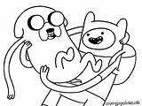 Coloring Pages Cartoon Network Adventure Time Characters Drawing Jake Finn Show Clipart Regular Library Drawings Printable Clip Cartoons Color Print sketch template
