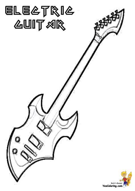 guitar coloring pages  coloring pages