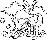 Coloring Cute Pages Bunny Easter Boy Neverland Tinkerbell Copyright sketch template