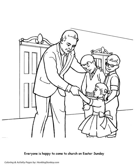 church coloring pages children   church honkingdonkey