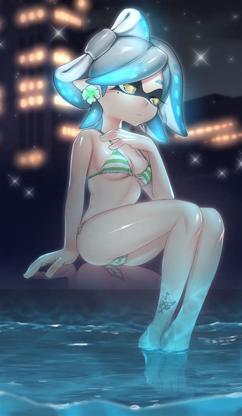 Marie In Swimwear Squid Sisters Know Your Meme