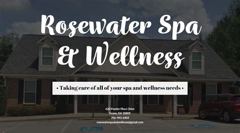 home rosewater spa wellness