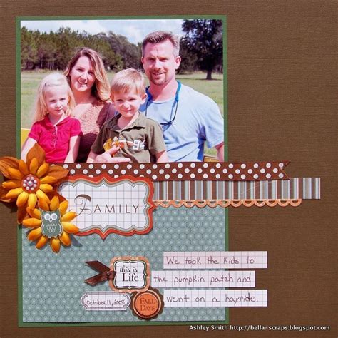 images  scrapbook pages family  pinterest circles