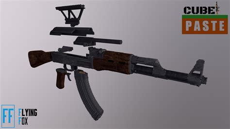 artstation ak  exploded view