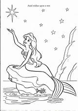 Coloring Ariel Disney Pages Princess Fanpop Walt Snow Characters Mermaid Tattoo sketch template