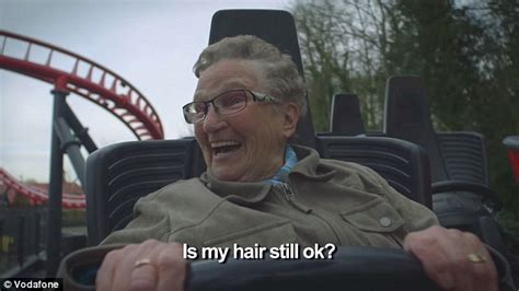 grandmother conquers fear of flying by going on first roller coaster