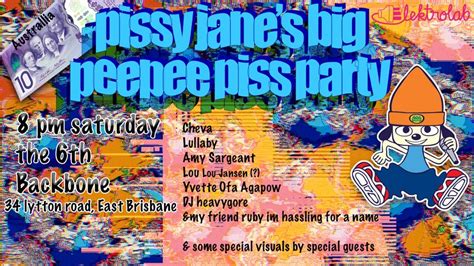 Peepee Janes Big Peepee Piss Party Brisbane Eventfinda