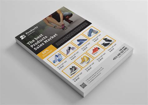 modern products flyer design template  template catalog