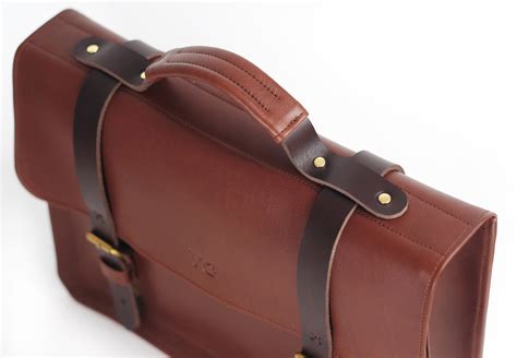 leather briefcase mens briefcase custom briefcase gift  etsy