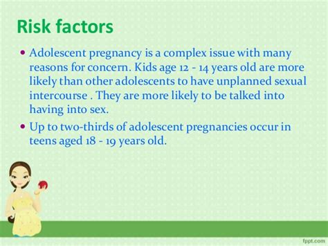 risk factors in pregnancy
