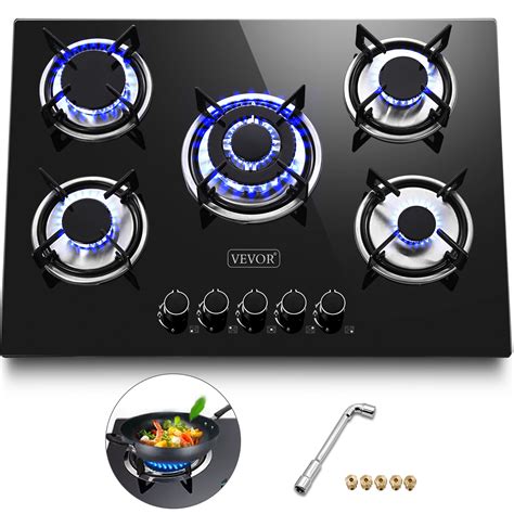 tempered glass  burners stove gas cooktop  multi burners ceramic glass ebay