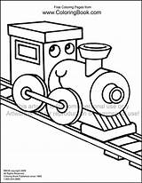 Train Coloring Pages Color Book Copy Number Item sketch template