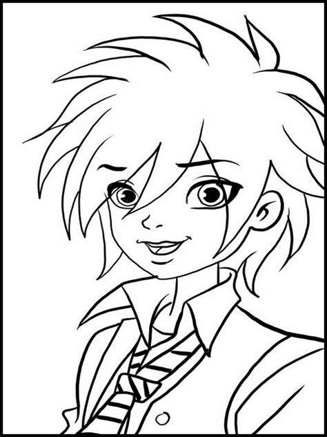 Regal Academy Coloring Pages 13