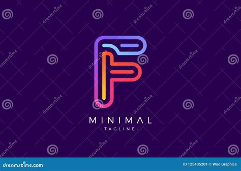 alphabet letter logo abstract glossy colorful logotype vector design