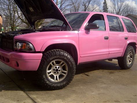 clean  pink dodge durango  project truck auto pinterest pink dodge durango  trucks