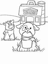 Kleurplaten Kolorowanki Kleurplaat Coloriages Odkrywcy Mali Petites Gens Dzieci Granja Malvorlage Animales Darmowe Animaatjes Littlepeople Kolorowankę Wydrukuj sketch template