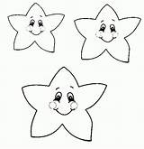 Estrela Estrelas Estrelinhas Objetos Sonrientes Tudodesenhos Atividade sketch template