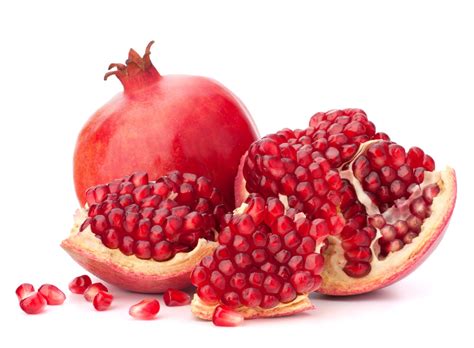 healthy plate  powerful pomegranates