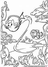 Nemo Coloring Finding Pages Disney sketch template