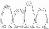 Coloring Pages Madagascar Penguins Penguin Cool2bkids Kids sketch template