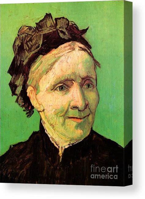 portrait of the artist s mother canvas print canvas art by vincent