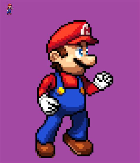 Ssbu Mario Sprite 2 By Nsmbxomega On Deviantart