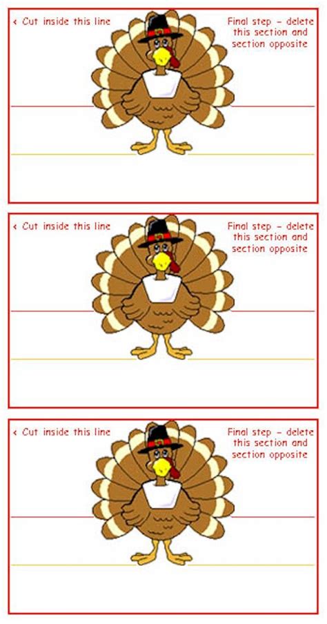 thanksgiving place cards  printables  editable fall place