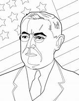 Coloring Presidents Pages Getcolorings sketch template