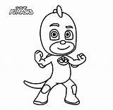 Pj Coloring Pages Mask Owlette Getcolorings Modest Decoration Masks sketch template