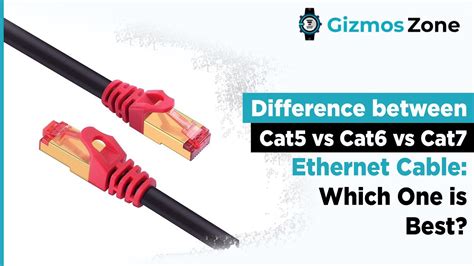 difference between cat5 vs cat6 vs cat7 ethernet cable which one is