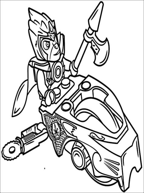 printable coloring pages lego chima