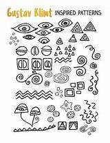 Klimt Gustav Pattern Inspired Kunstunterricht Sheet Patterns Coloring Mara Picturefeast Artikel Von Middle School Choose Board Teacherspayteachers sketch template