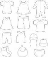 Coloring Clothes Pages Baby Fall Clothing Cute Getdrawings Color Printable Getcolorings sketch template