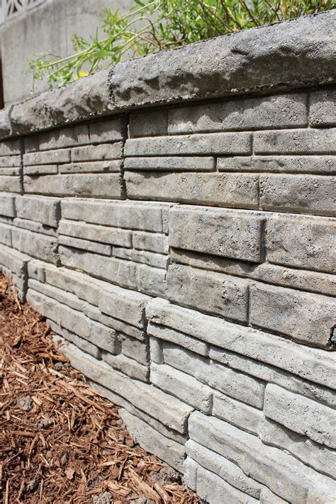 find modern retaining wall blocks   mid century home