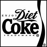 Logo Coke Diet Coca Cola Coloring Template Pages sketch template
