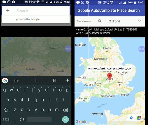 android google map add autocomplete place search parallelcodes