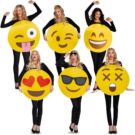 Smiley Face Emoji Costume