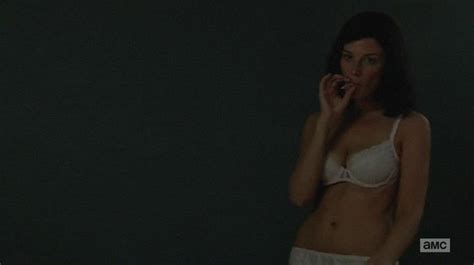 Naked Jessica Paré In Mad Men