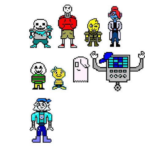 underswap overworld sprites by stonnicleta on deviantart