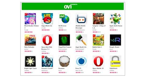 nokia ovi store sees  whopping  million downloads  day