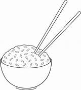 Rice Chopsticks Clipart Bowl Clip Line Chopstick Would Lineart Crest Family Clipground Sweetclipart Grain Relevant sketch template