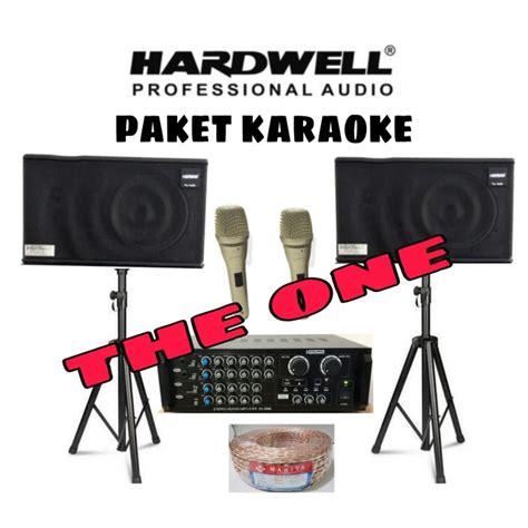 jual paket sound system karaoke hardwell speker   original jakarta barat