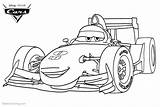 Cars Pixar Coloring Pages Car F1 Sports Printable Print Kids Color sketch template