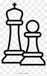 Ajedrez Chess Fichas sketch template