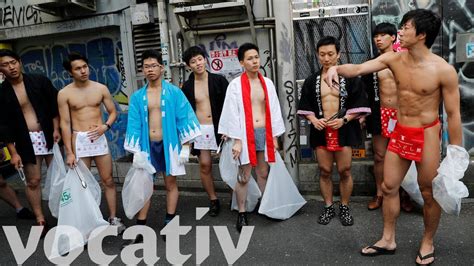 Cleaning Tokyo In A Traditional Japanese Loincloth Youtube