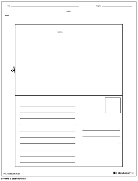 postkaart storyboard   examples